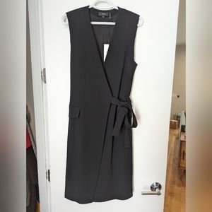 Theory Suit Wrap Dress